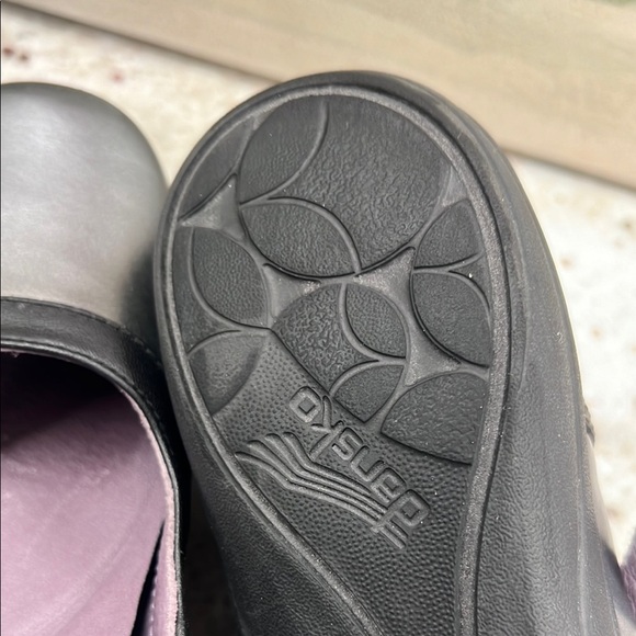 Dansko Misty Metallic Nappa Mary Janes Sz 41 Pewter Leather Womens Shoes - Picture 7 of 7